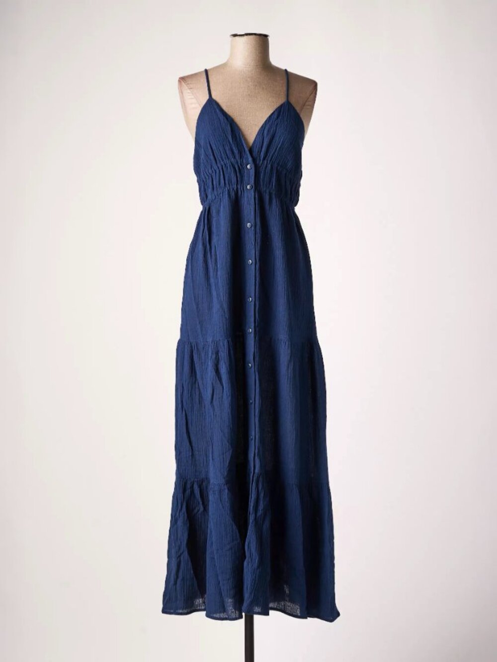 💙 Boho Navy Maxi Dress - Size XS - Picture 2 of 11